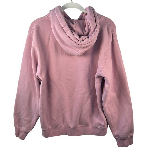 Glossier Original Pink Logo Hoodie Size Small Gently Used - Picture 7 of 7